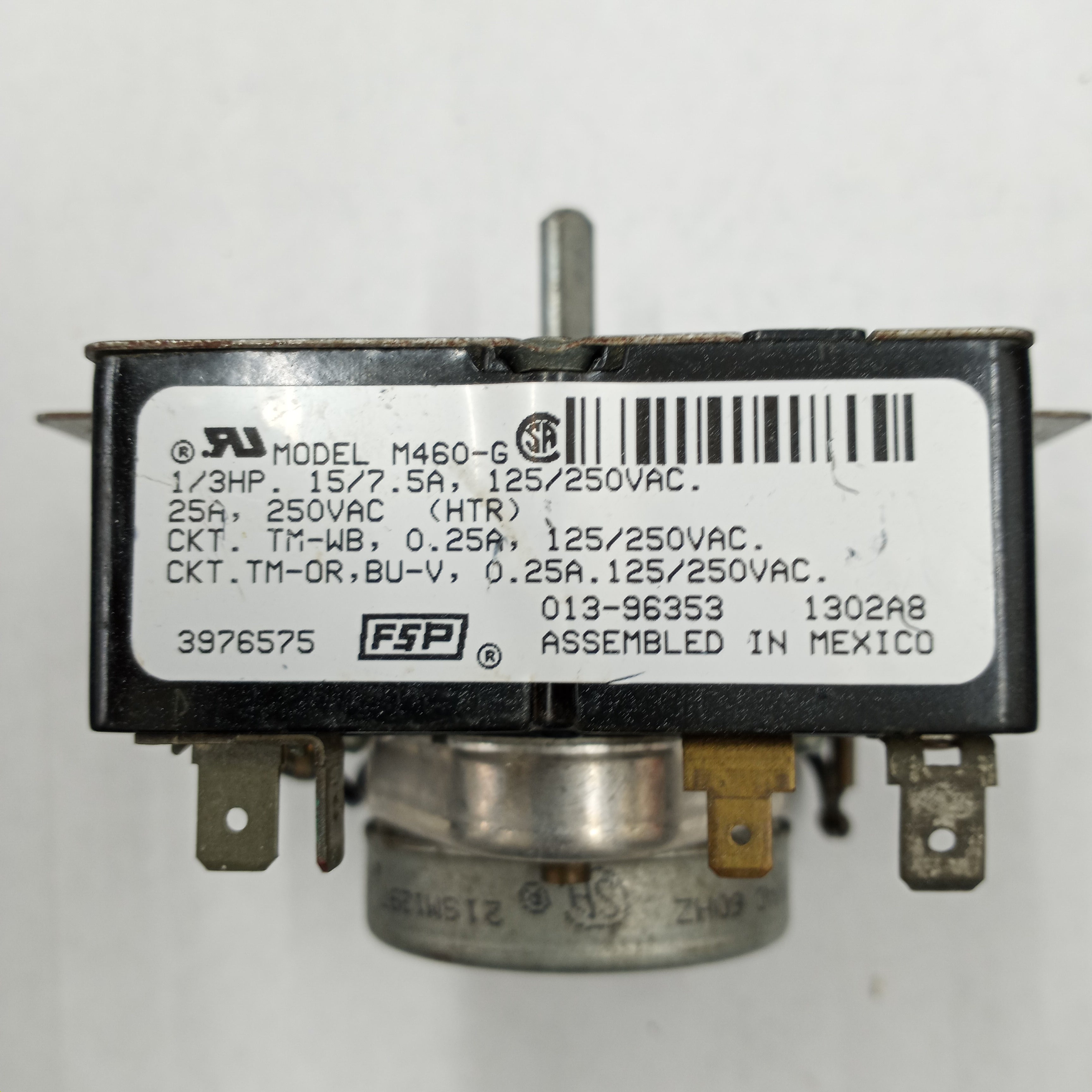 Whirlpool-Dryer-Timer-WP3406723-B406723A Whirlpool-Dryer-Timer-WP3406723-B406723A